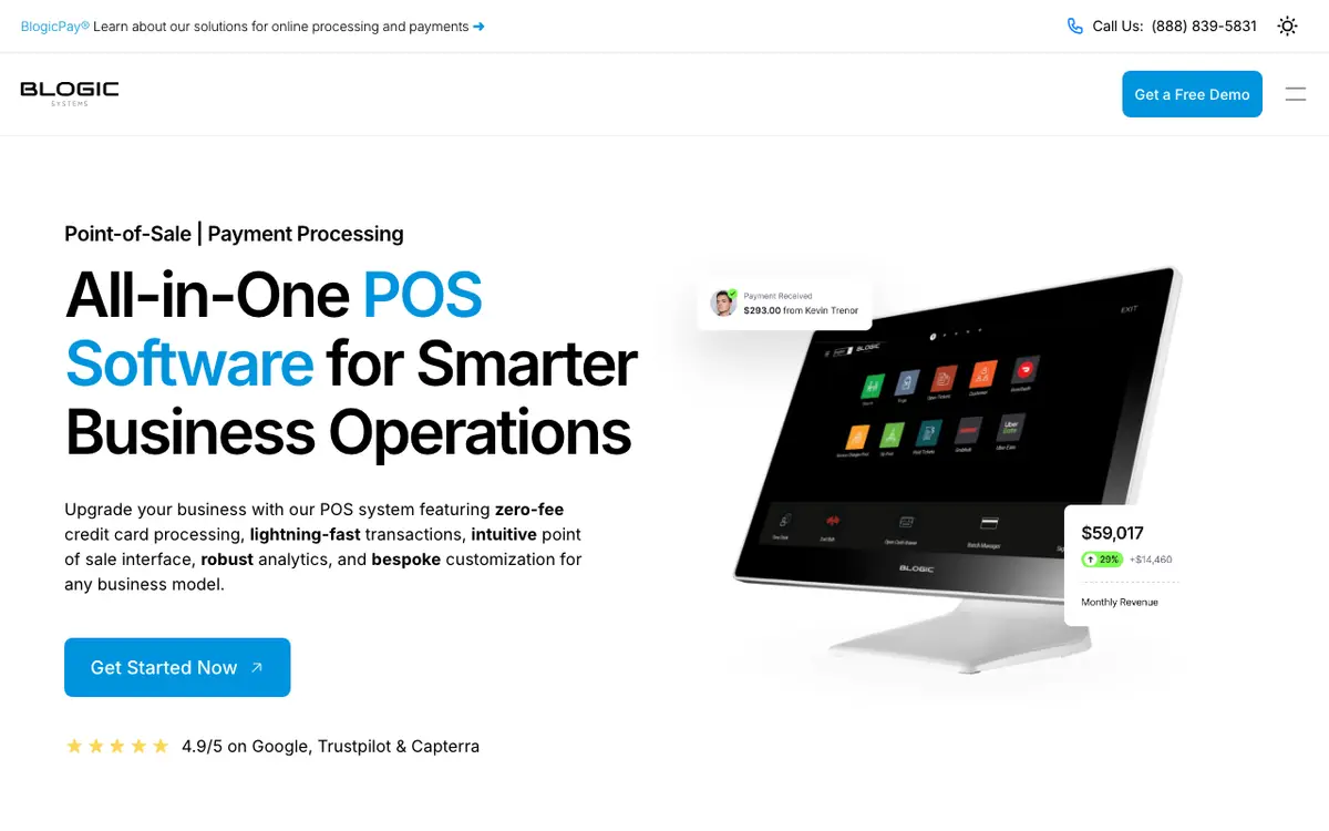 Home page of Blogic Systems's website