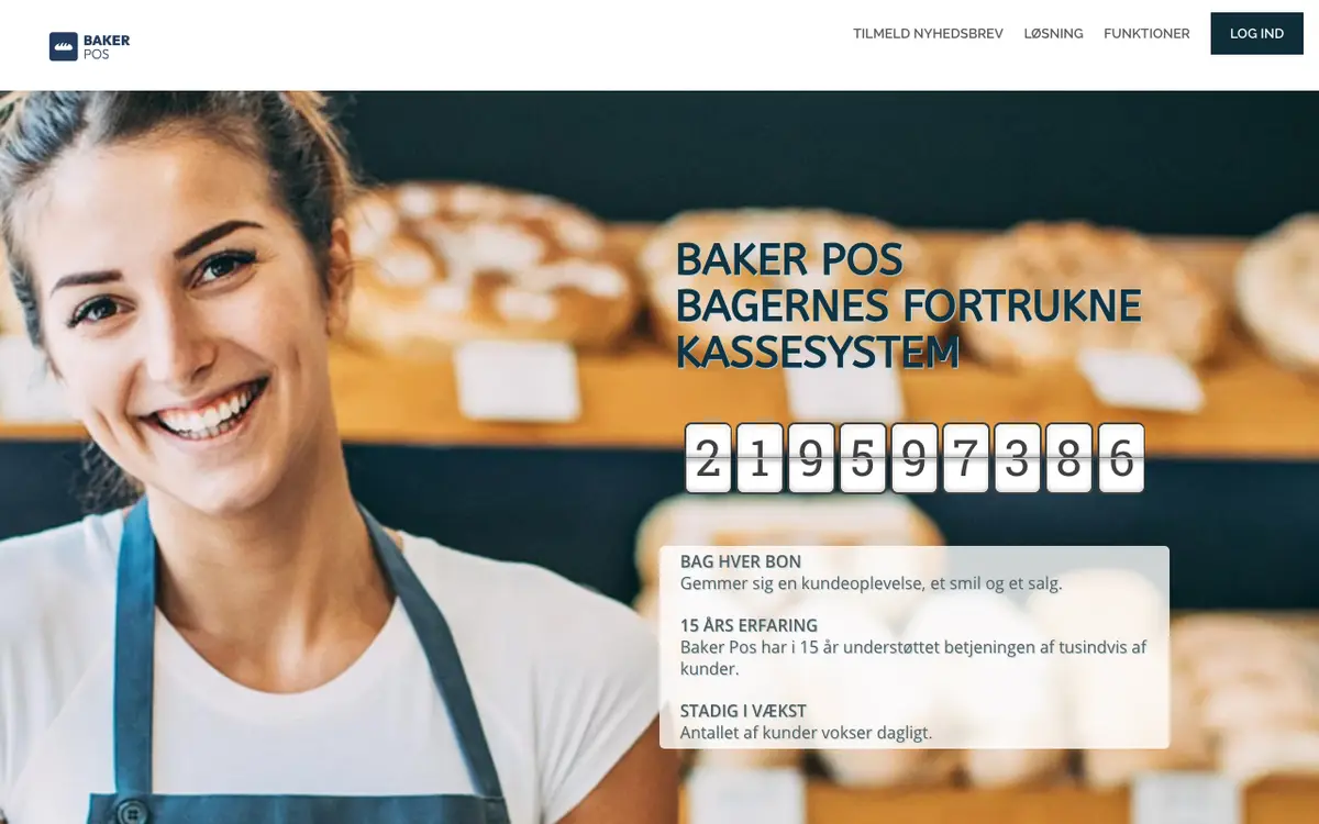 Home page of CBIT Baker's website