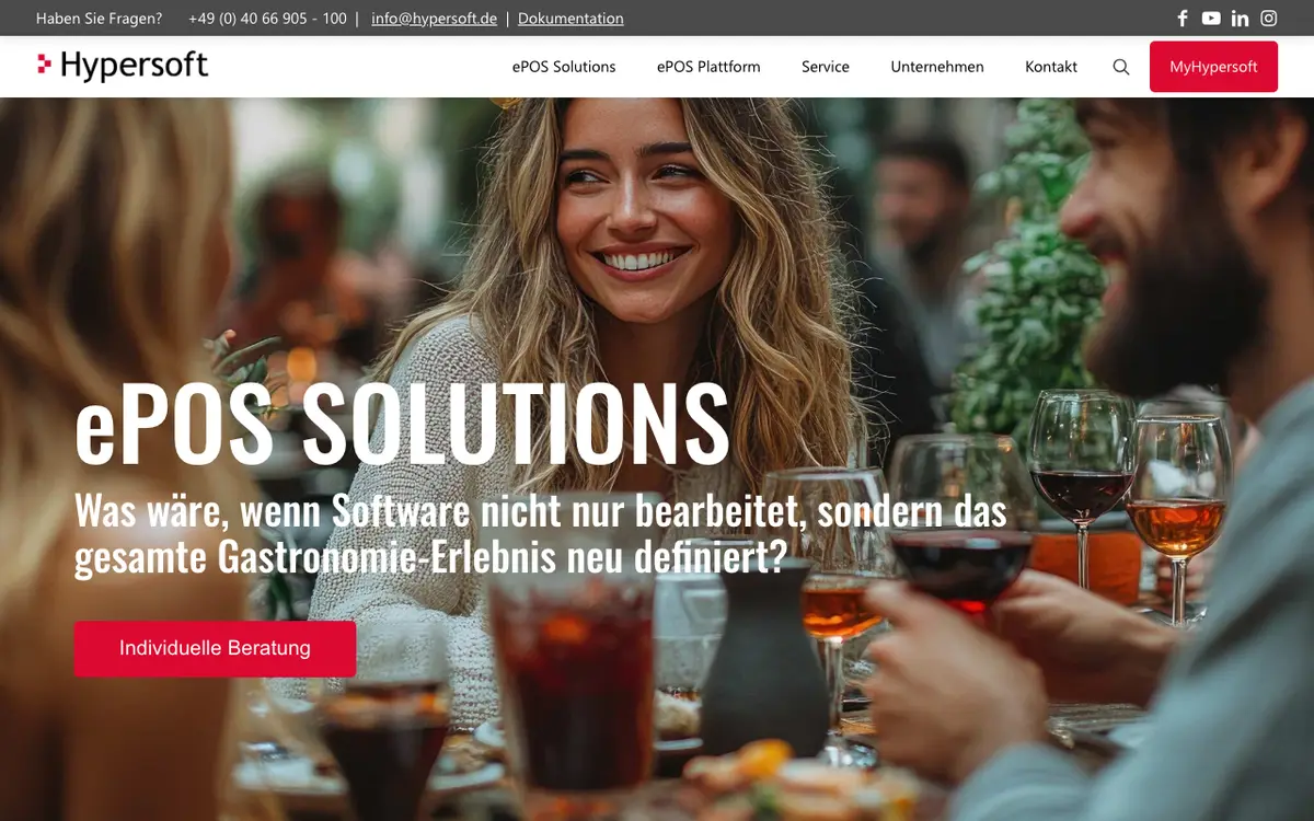 Home page of Hypersoft's website