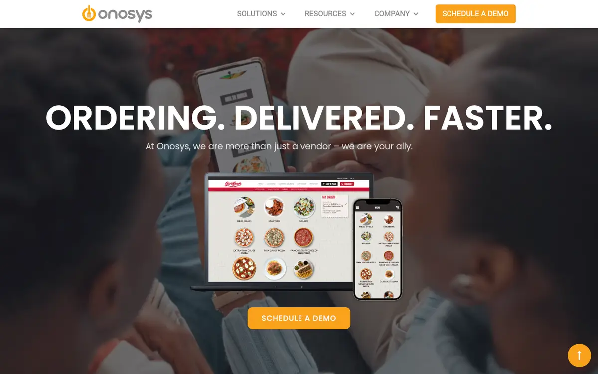 Home page of ONOSYS's website