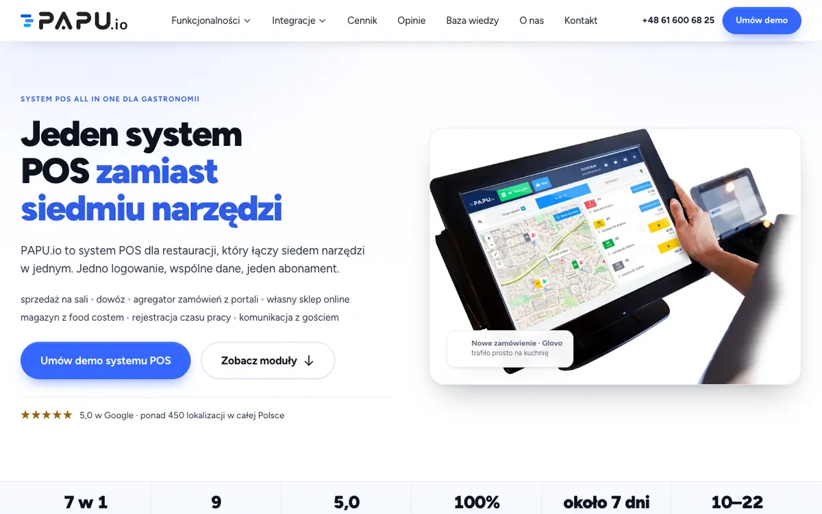 Home page of PAPU.io's website