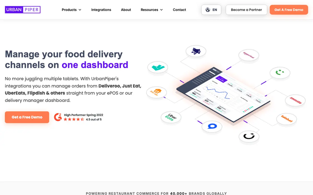 Home page of Prime POS's website