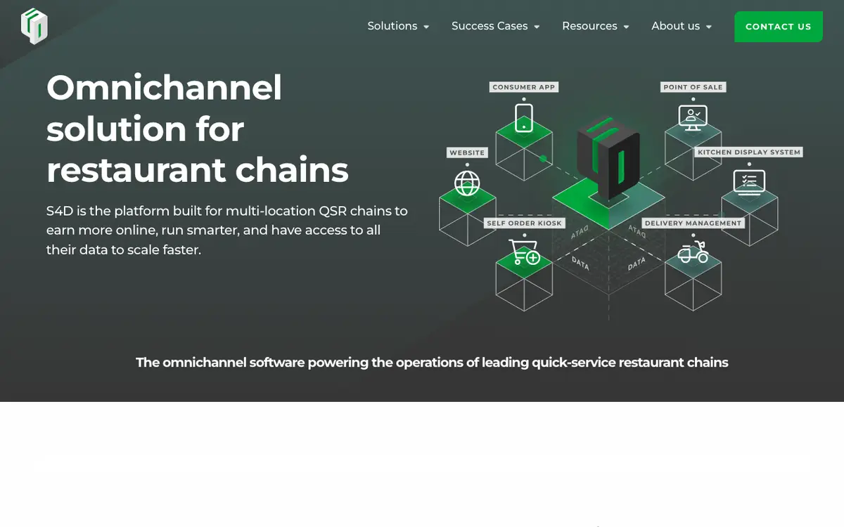 Home page of S4D's website