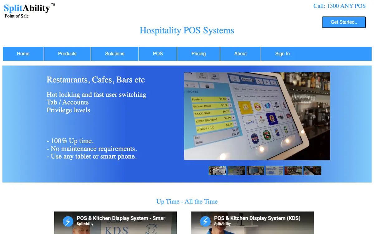 Home page of SplitAbility's website