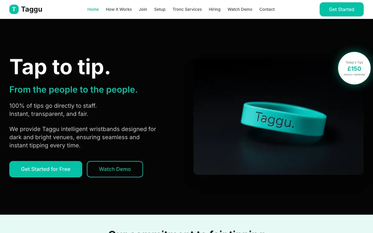 Home page of Taggu's website