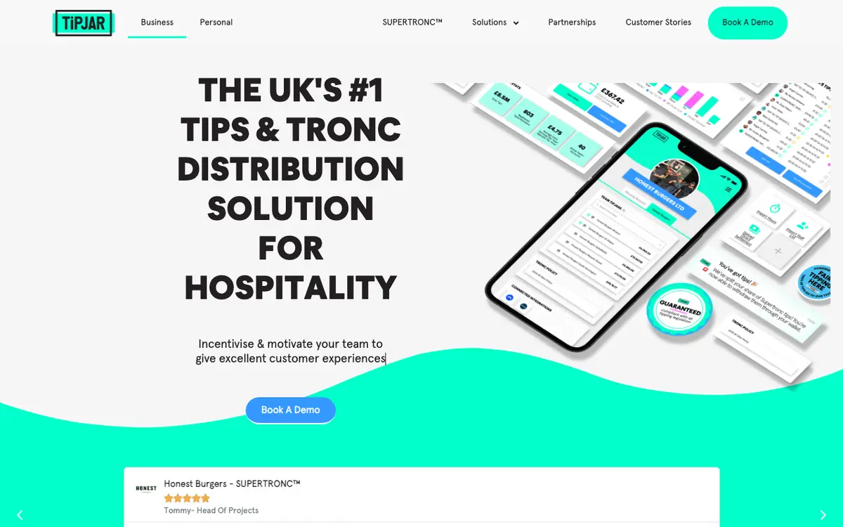 Home page of TiPJAR's website