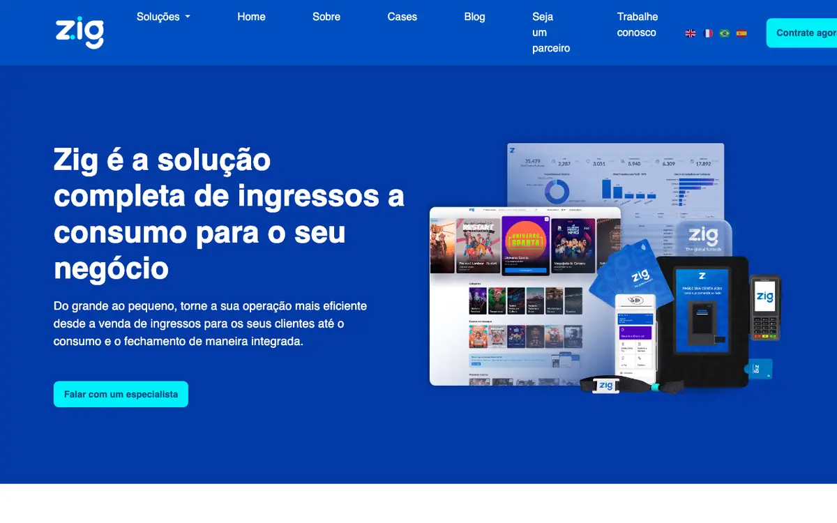 Home page of Zig's website